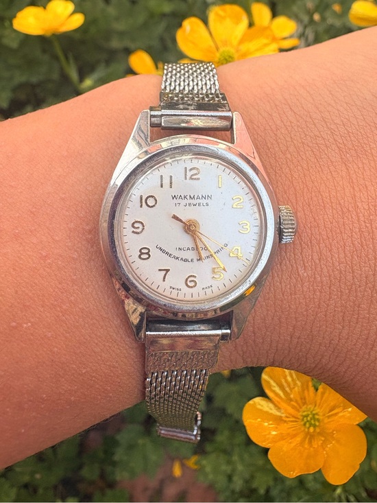 Tiny Wakmann mecánico Incabloc reloj